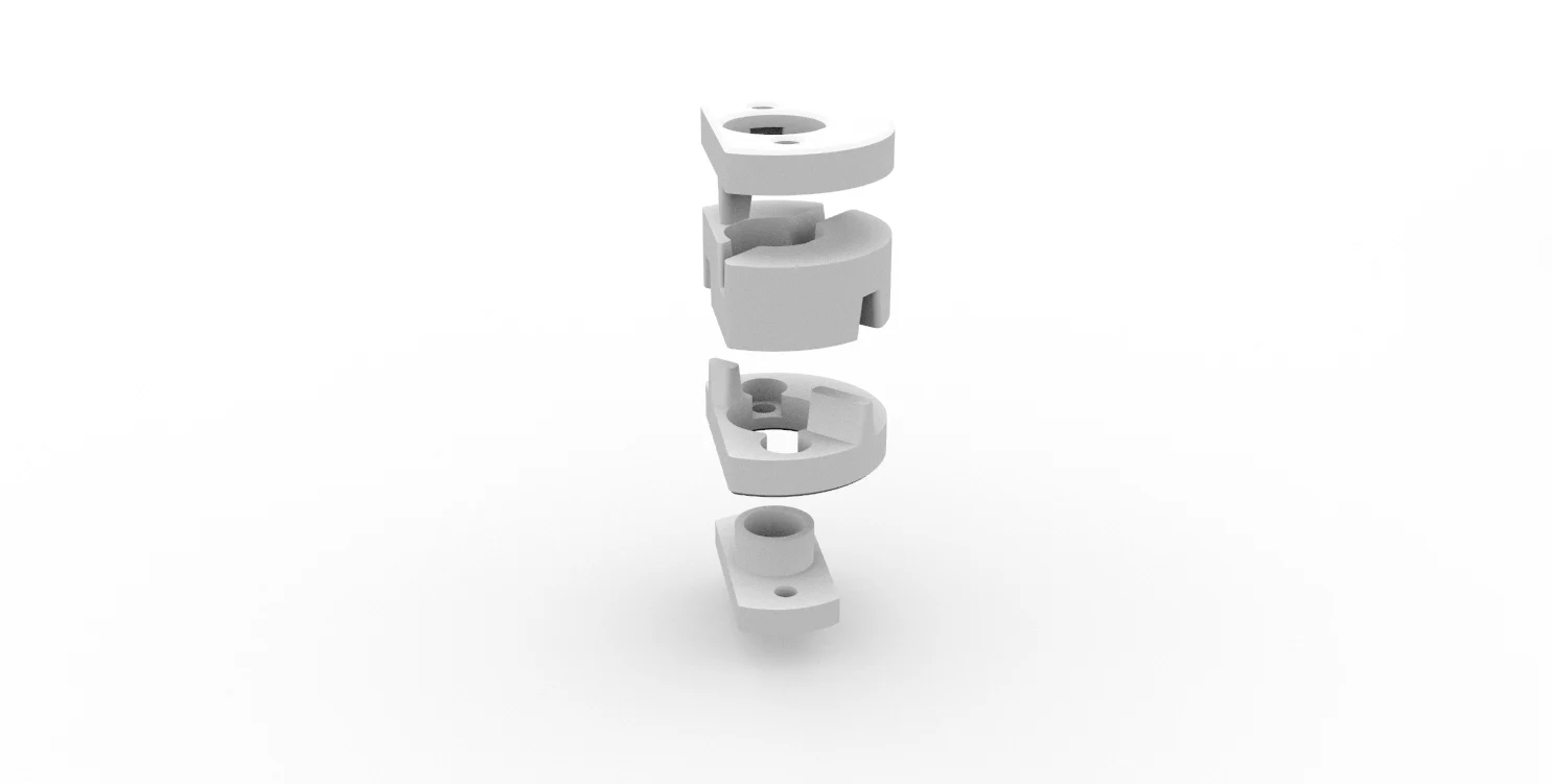 Ender 3: Oldham coupler for Z nut