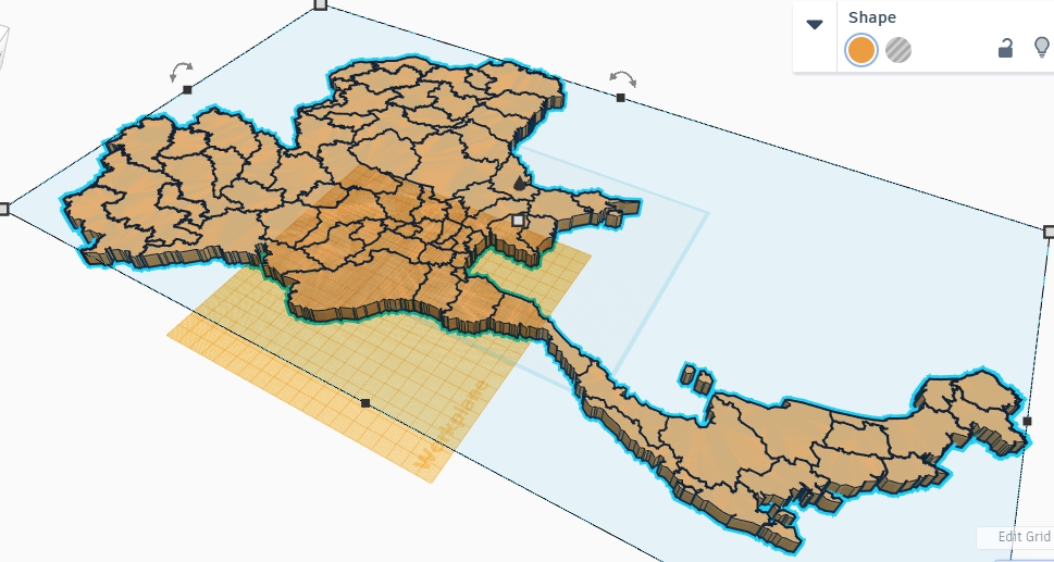 Thailand map Jigsaw