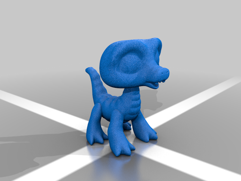 Littlest Pet Shop inspired crocodile