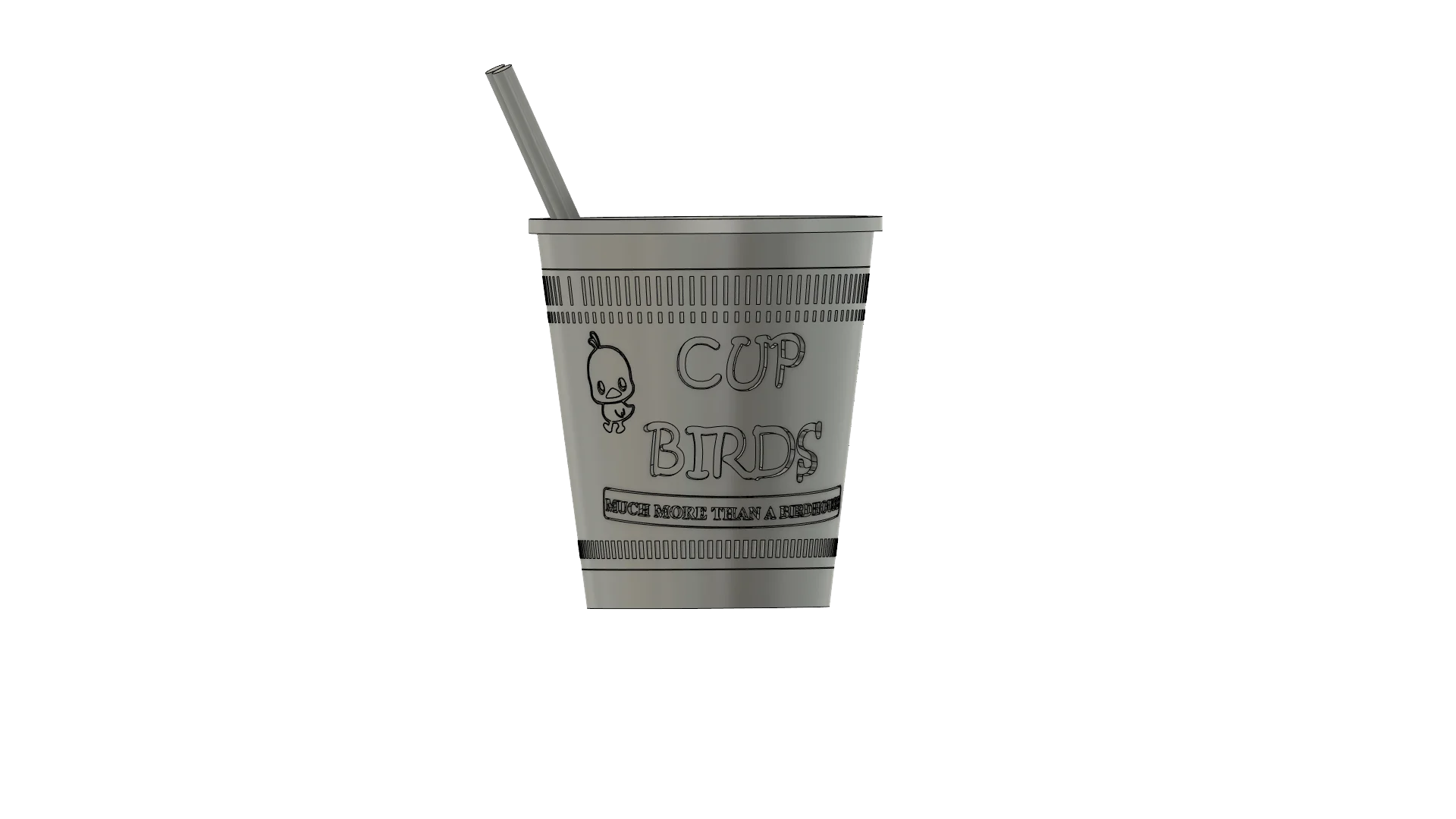 Cup Noodle Birdhouse