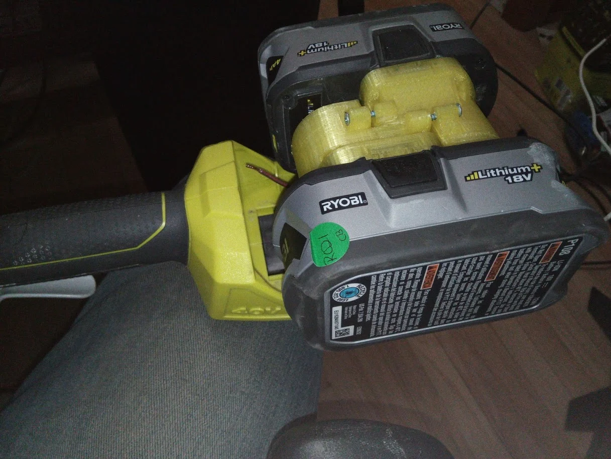 Ryobi 18V One+ to 40V Battery Adapter for Ryobi 40V Tools