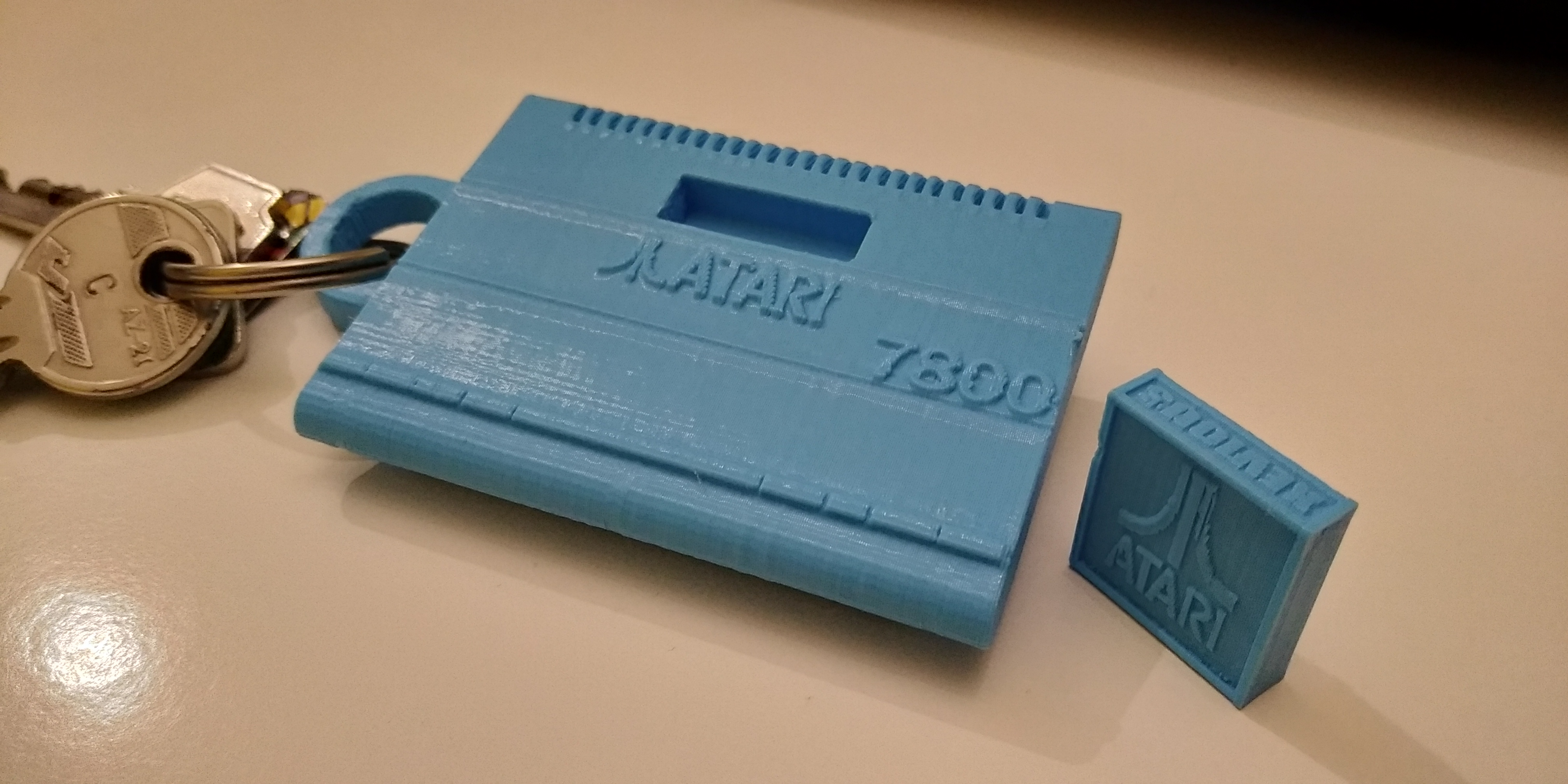 ATARI 7800 KEYCHAIN
