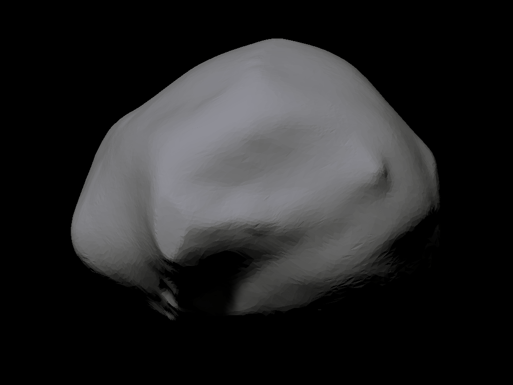 6 Hebe scaled one in four million