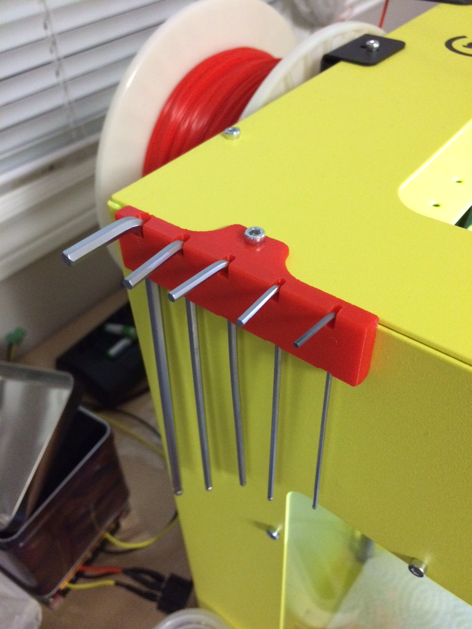 Craftbot hex key set holder