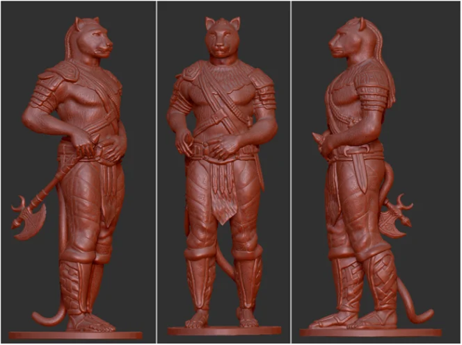 Khajiit Warrior