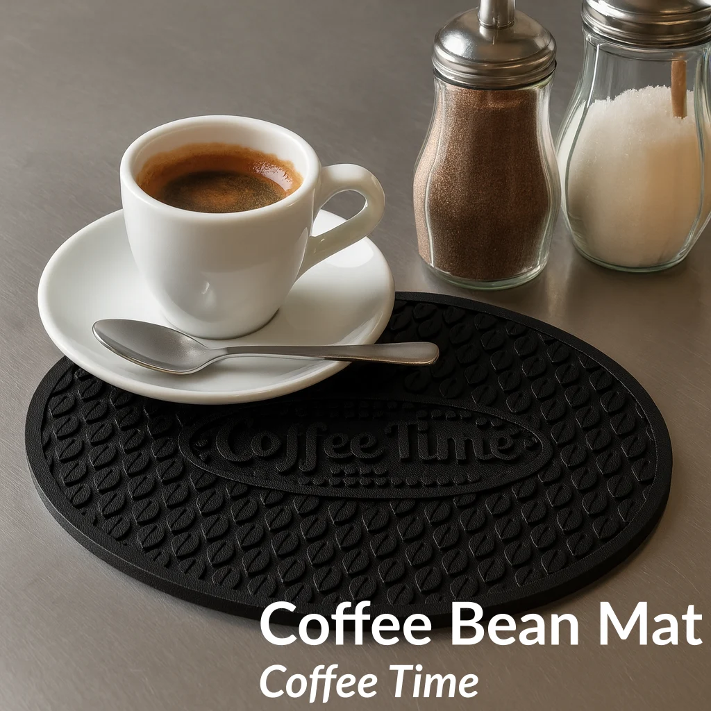 # Coffee Bean TPU Mat – “Coffee Time”