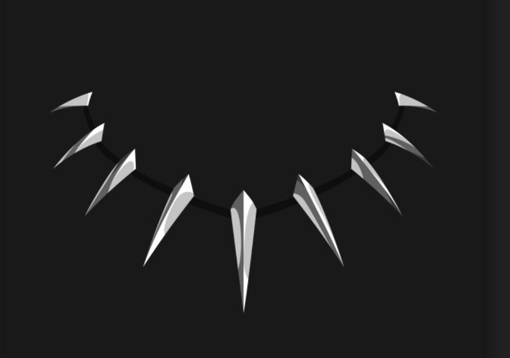 Black Panther Necklace Claw