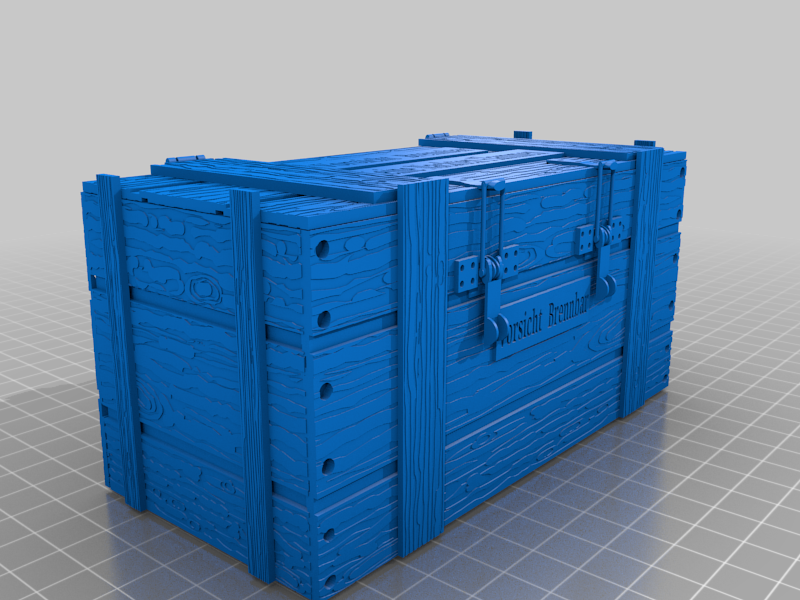German Crate Locked