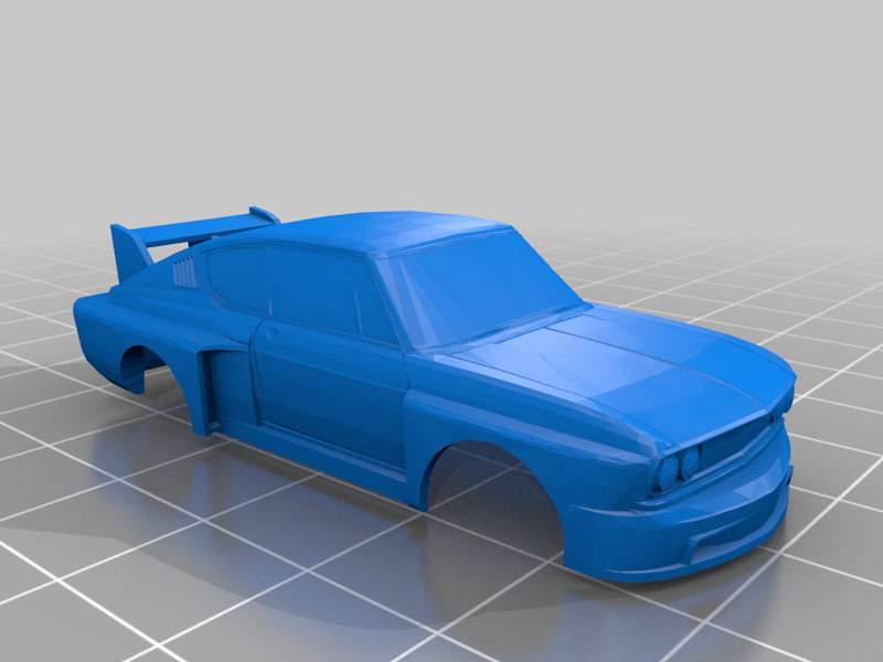 Rally Coupe 100 - Turbo Racing Body Shell 1:76 Gen1