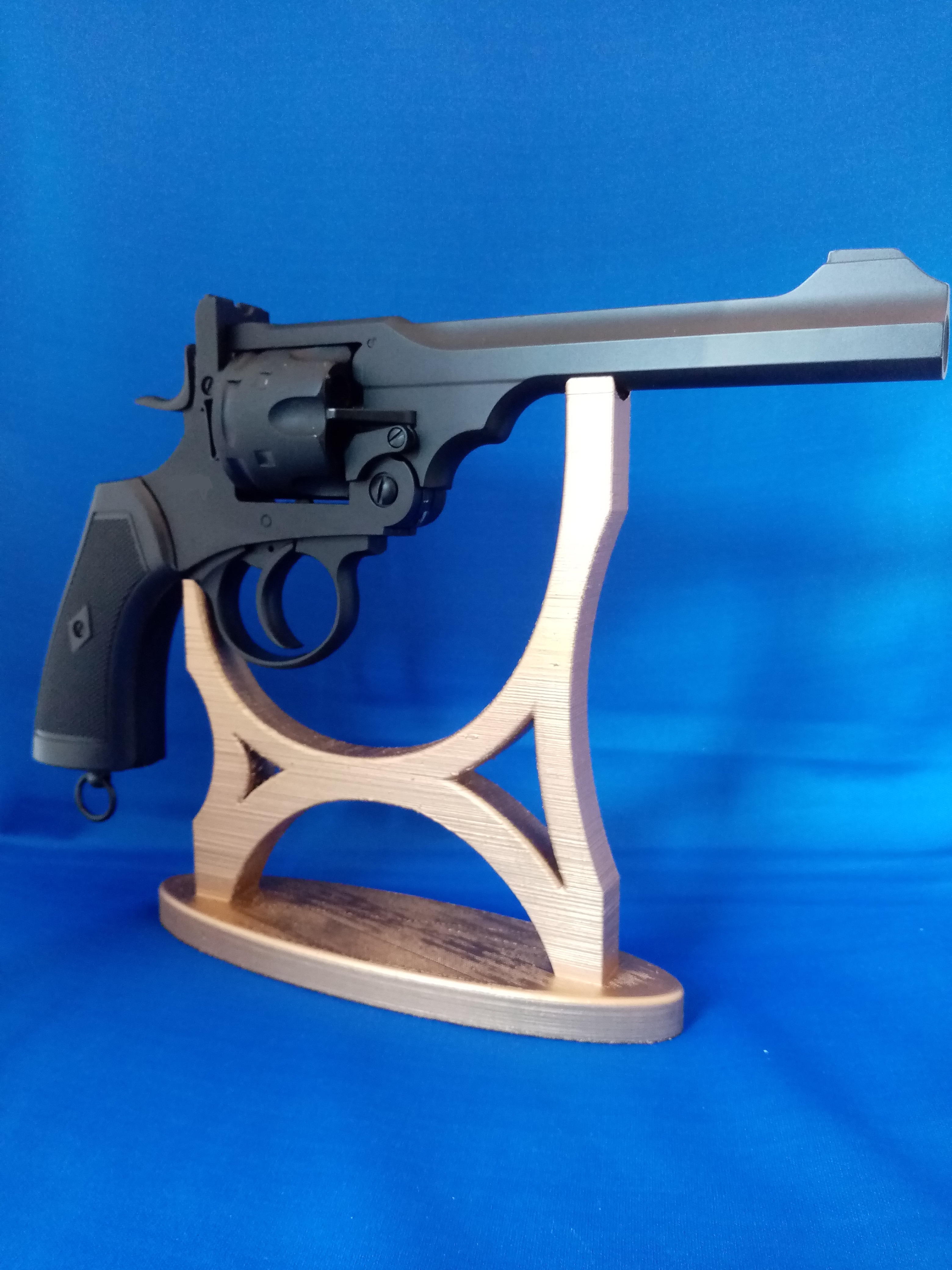 Webley revolver display