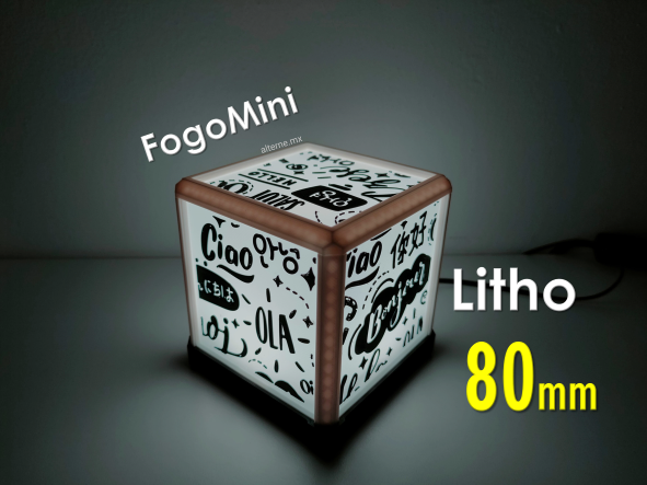 Lithophane 80mm + touch sensor