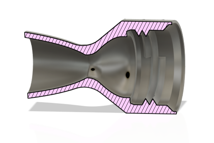 Rocket Bell Nozzle - PCO 1881 PET Bottle