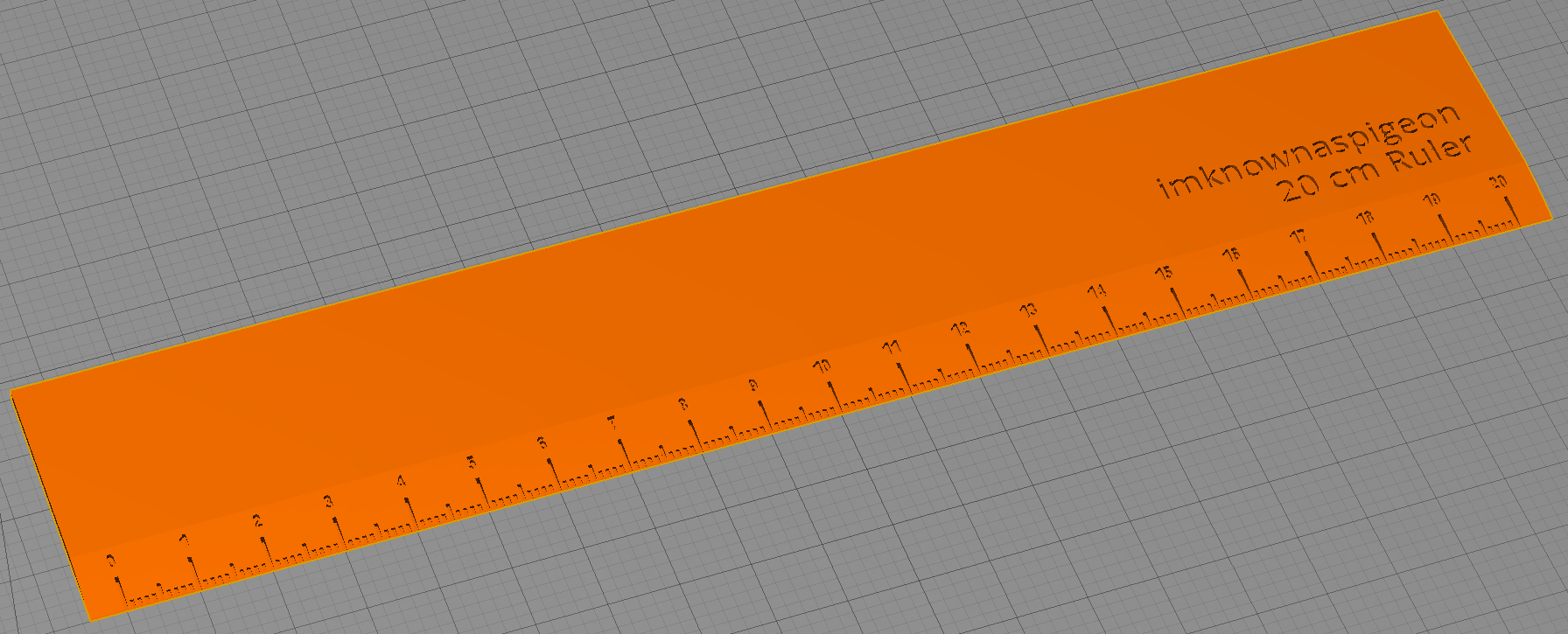 20cm Ruler