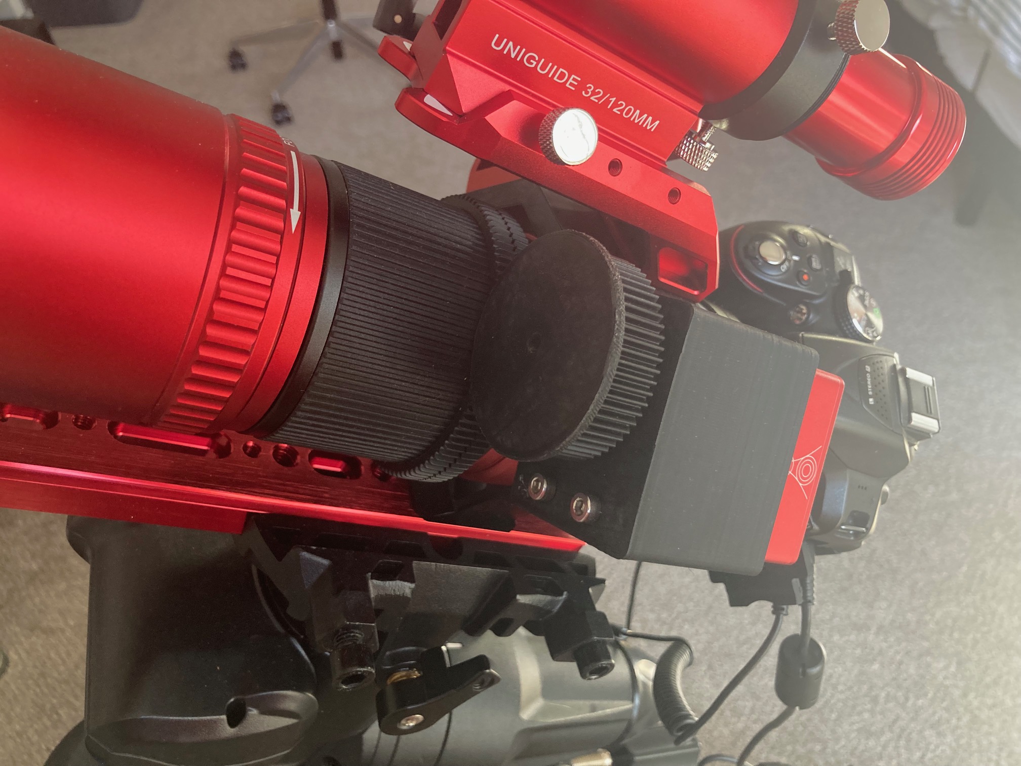 Redcat 51 ZWO ASIAIR / Guidescope / Autofocus (EAF) Bracket