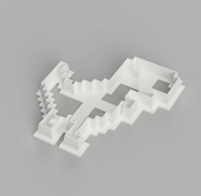 Chrome T-Rex Cookie Cutter