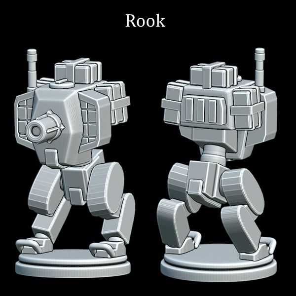 Astronaut Chess Rook