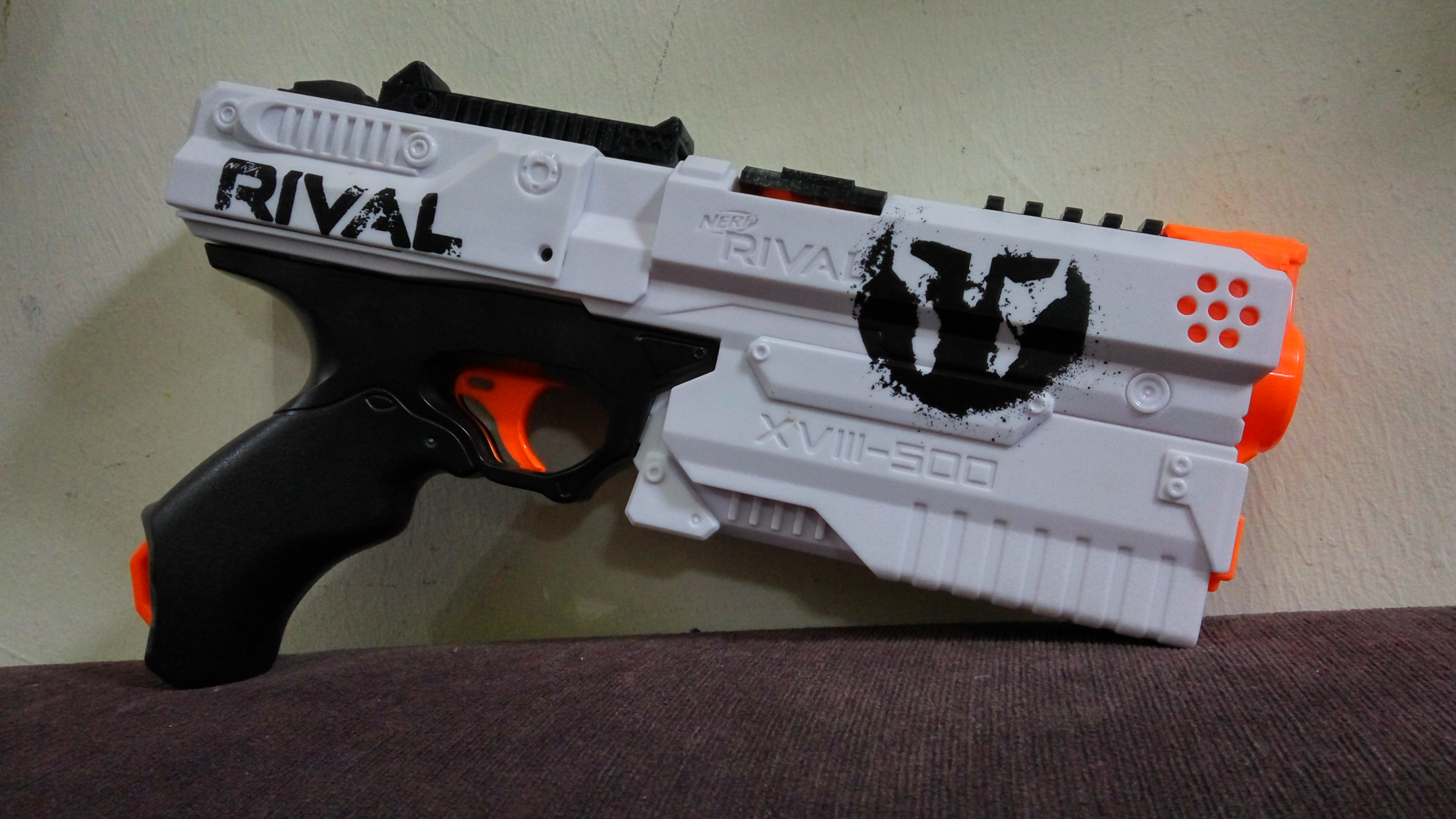 Nerf Rival Kronos Priming Grip, Flip Up sight and Display Stand