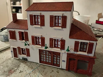 Maison 2 échelle HO