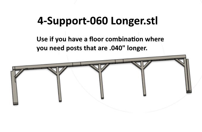 N Scale -- Roof Supports for Roundhouse...