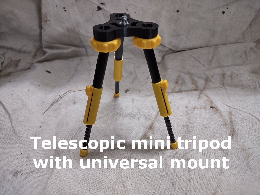 Telescopic Mini Tripod