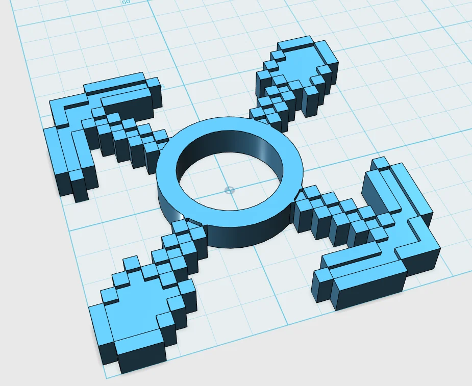 Minecraft Fidget Spinner
