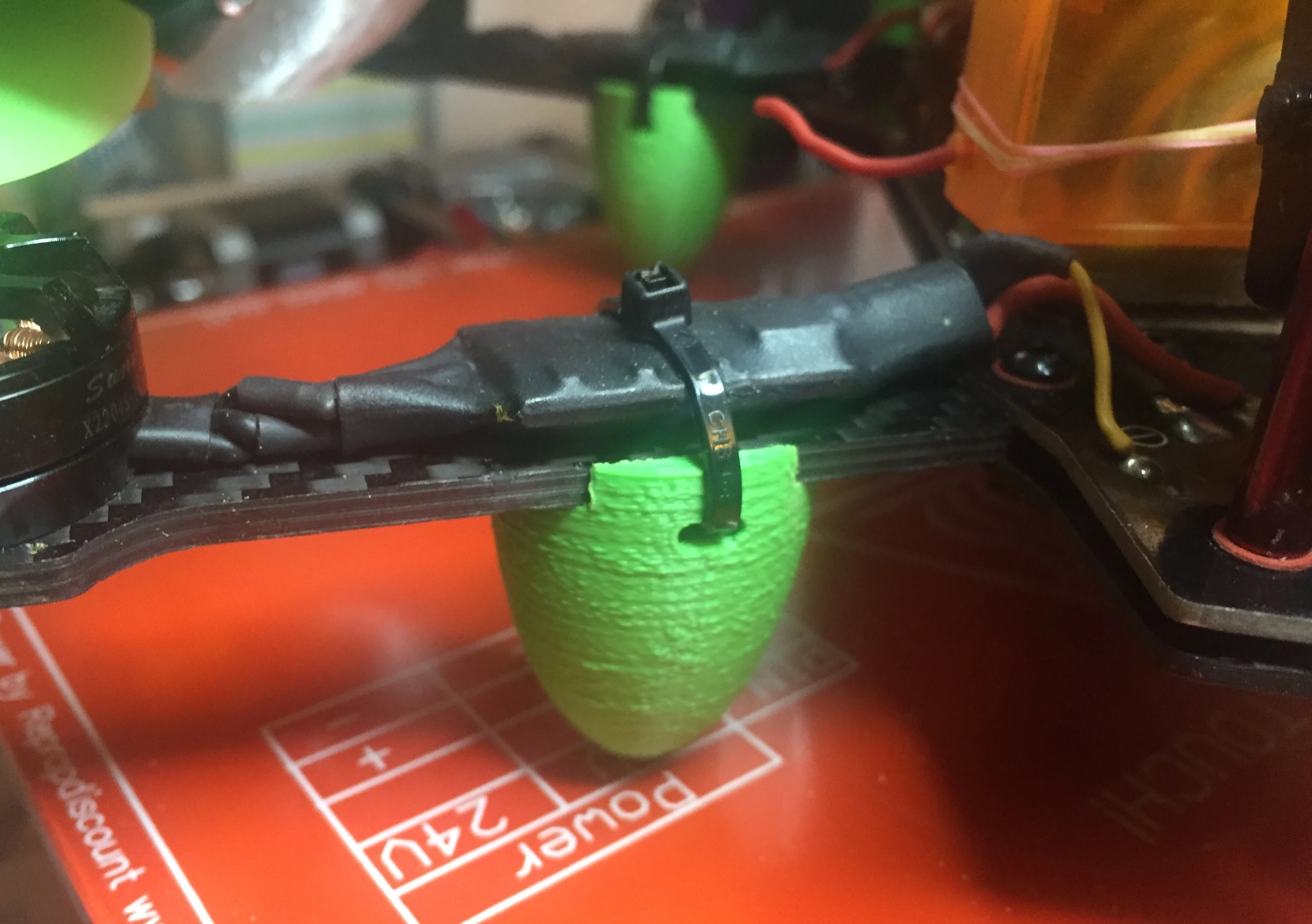 Simple ZMR 250 lightest landing gear
