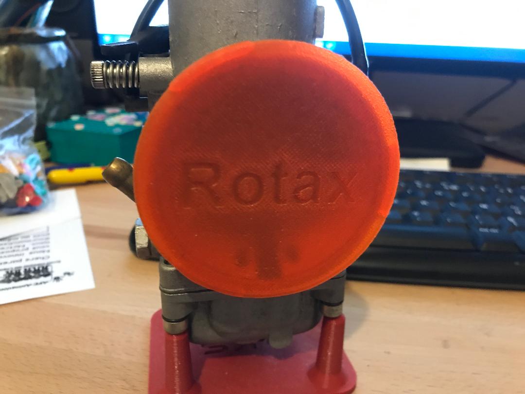 Capuchon carburateur Rotax Max Dellorto
