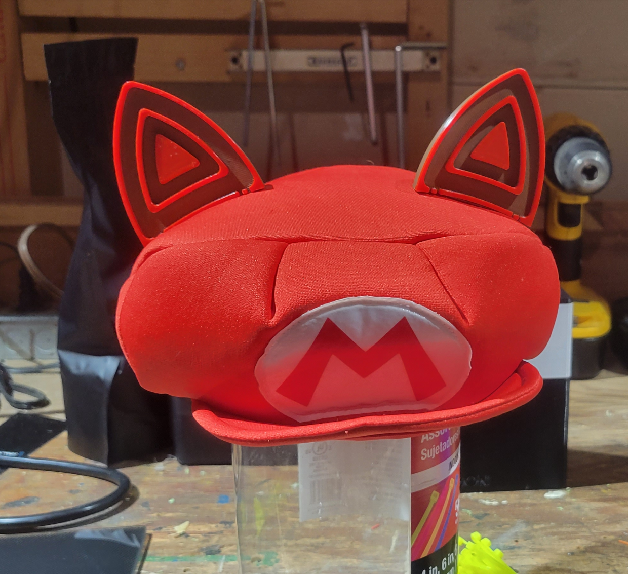 Magnetic Tanooki (Raccoon) Mario Ears