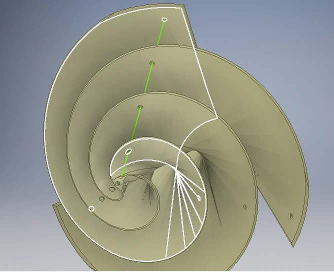 Archimedes Wind Turbine Fits in 200x200 bed