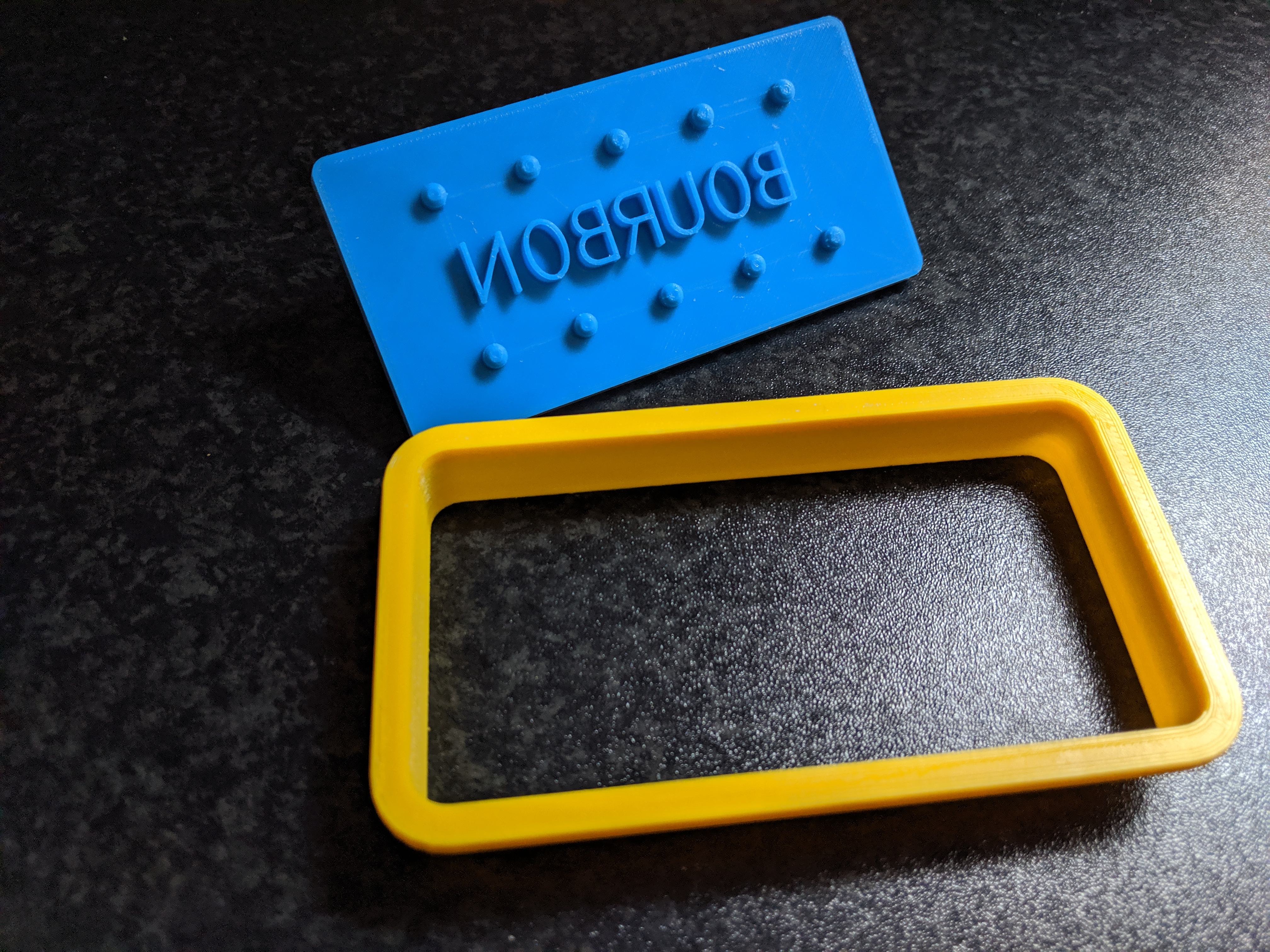 Jumbo Bourbon Biscuit Cutter and Stamp
