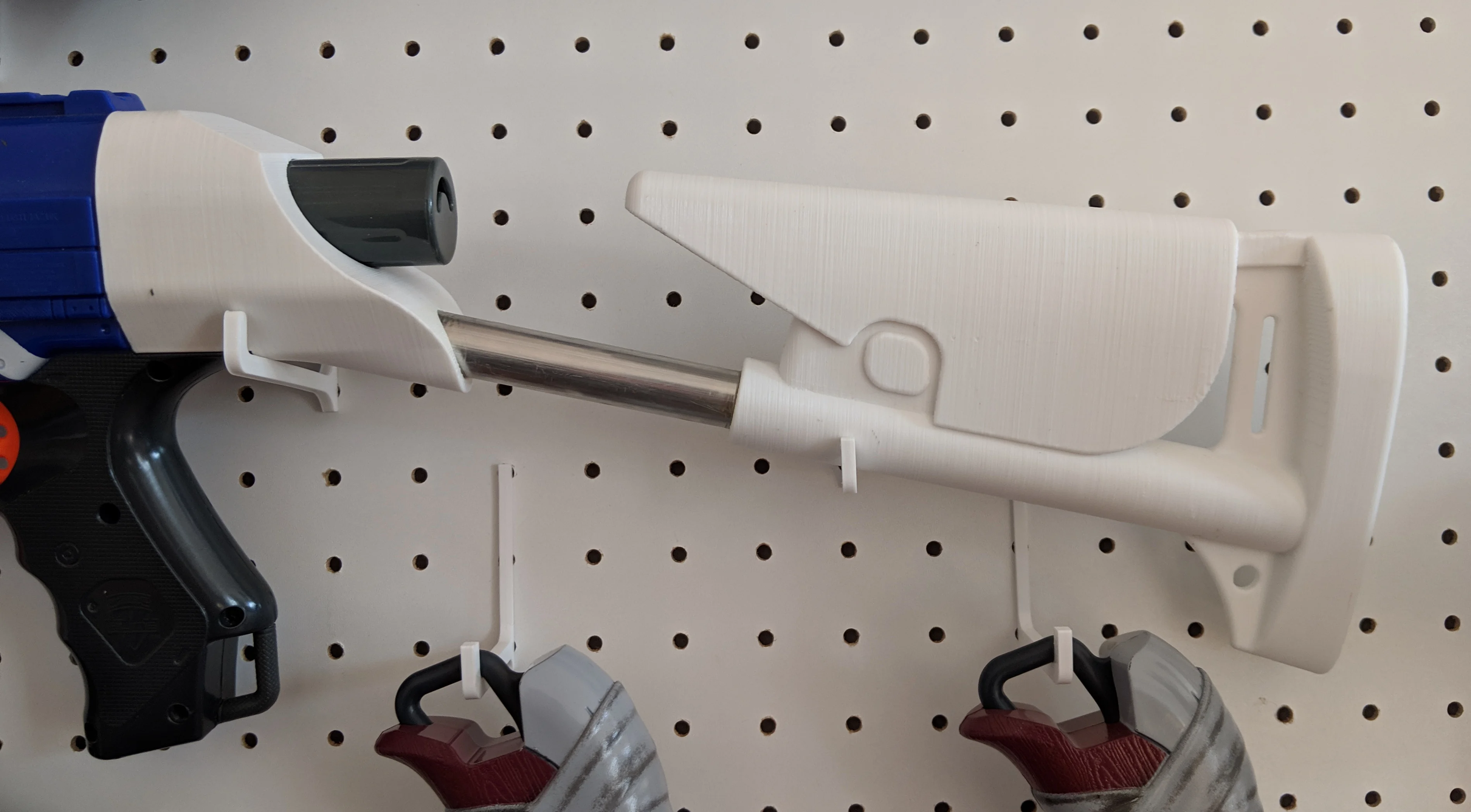 Nerf Benelli style shoulder stock