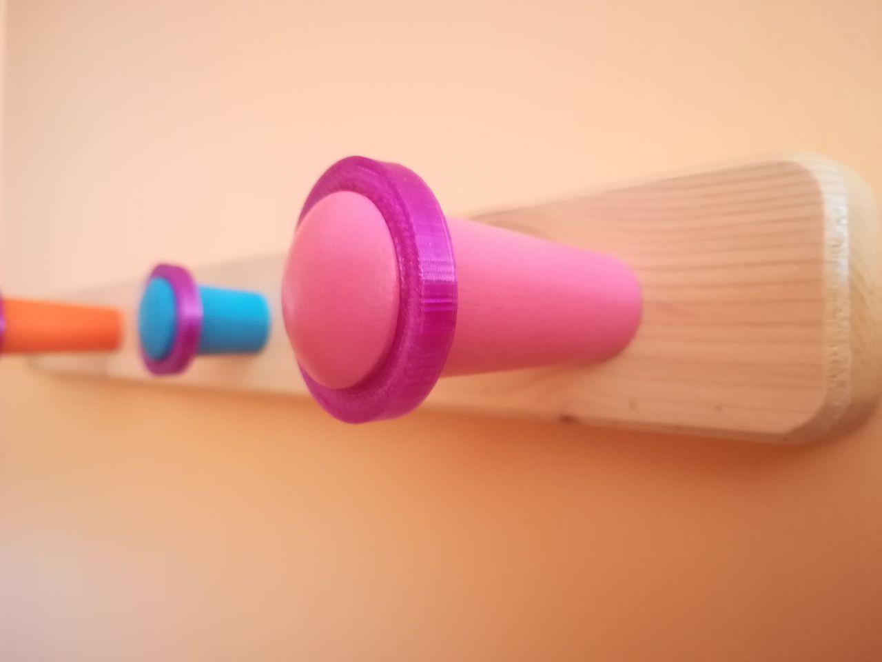 Tope para Perchero Flisat (Ikea)
