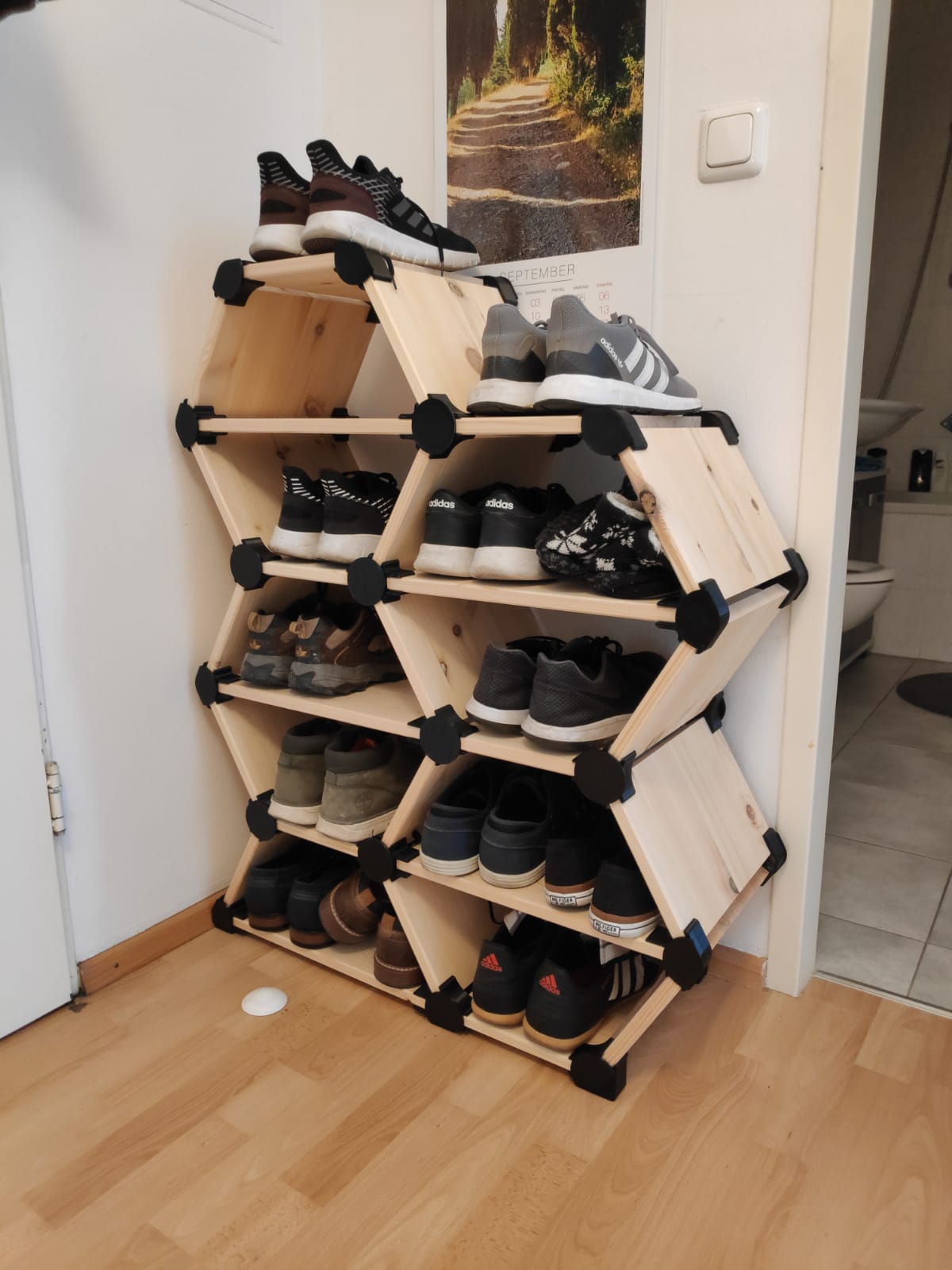 DIY Shelf/Shoe rack cupboard furniture