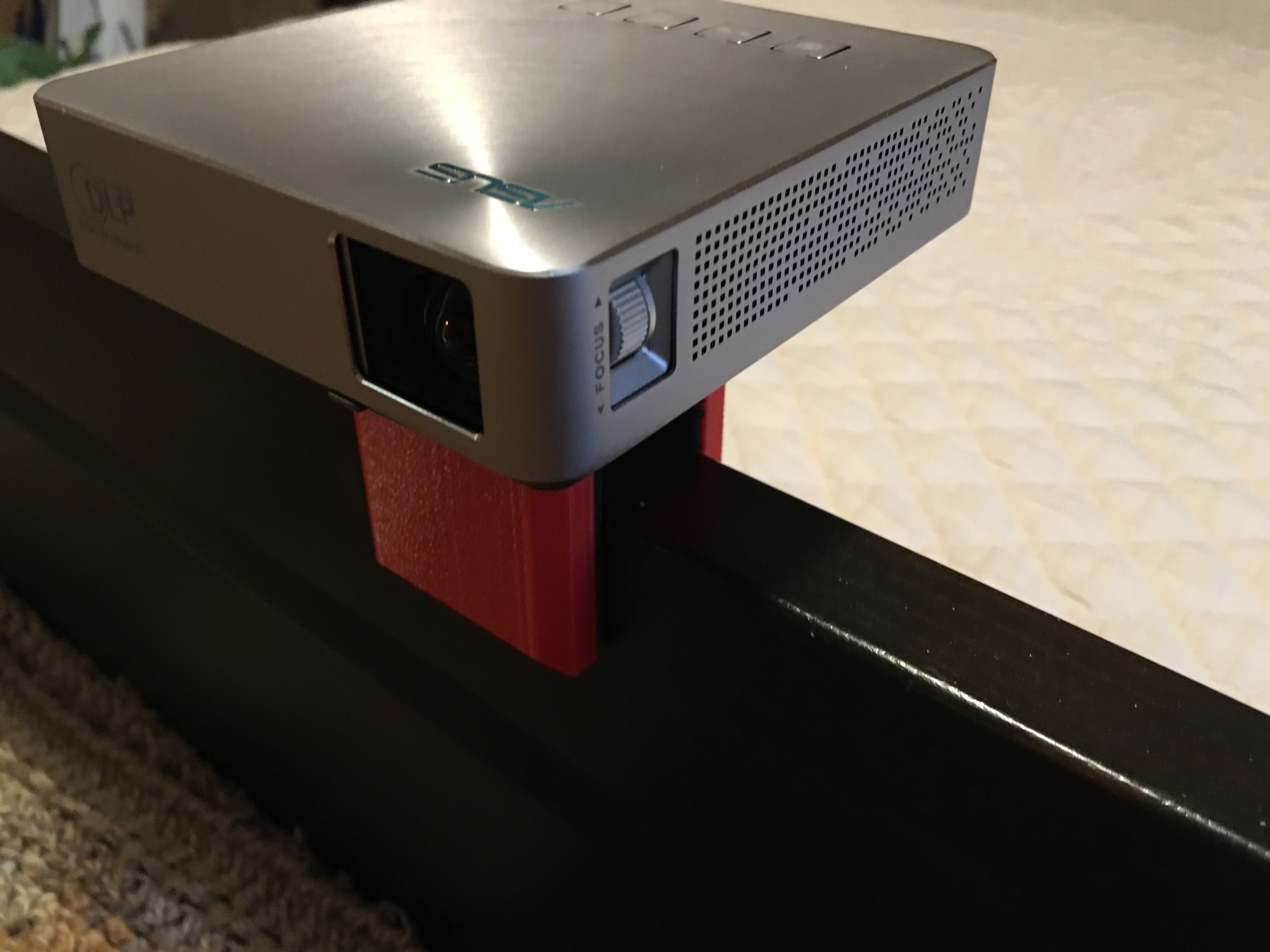 Mini Projector Mount for IKEA Bed