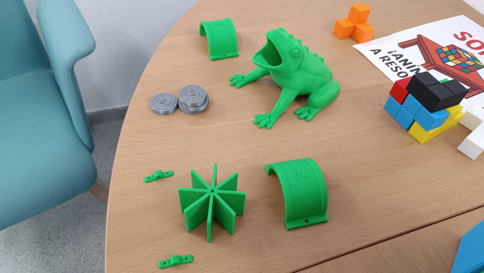 Xogo da Rá / Juego de la Rana / Frog game. Polos creativos