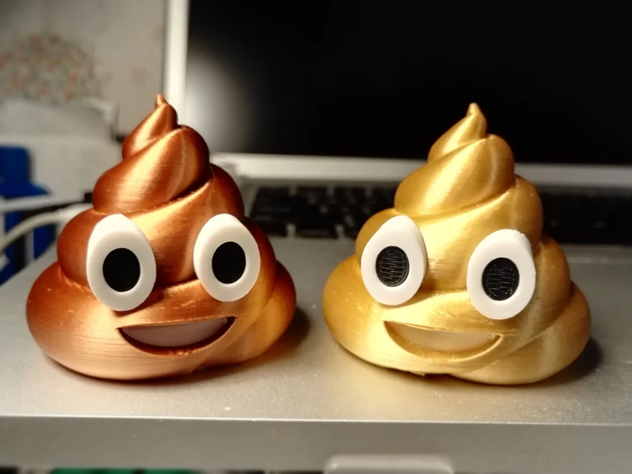 Pile of Poo Emoji multi-part high-poly