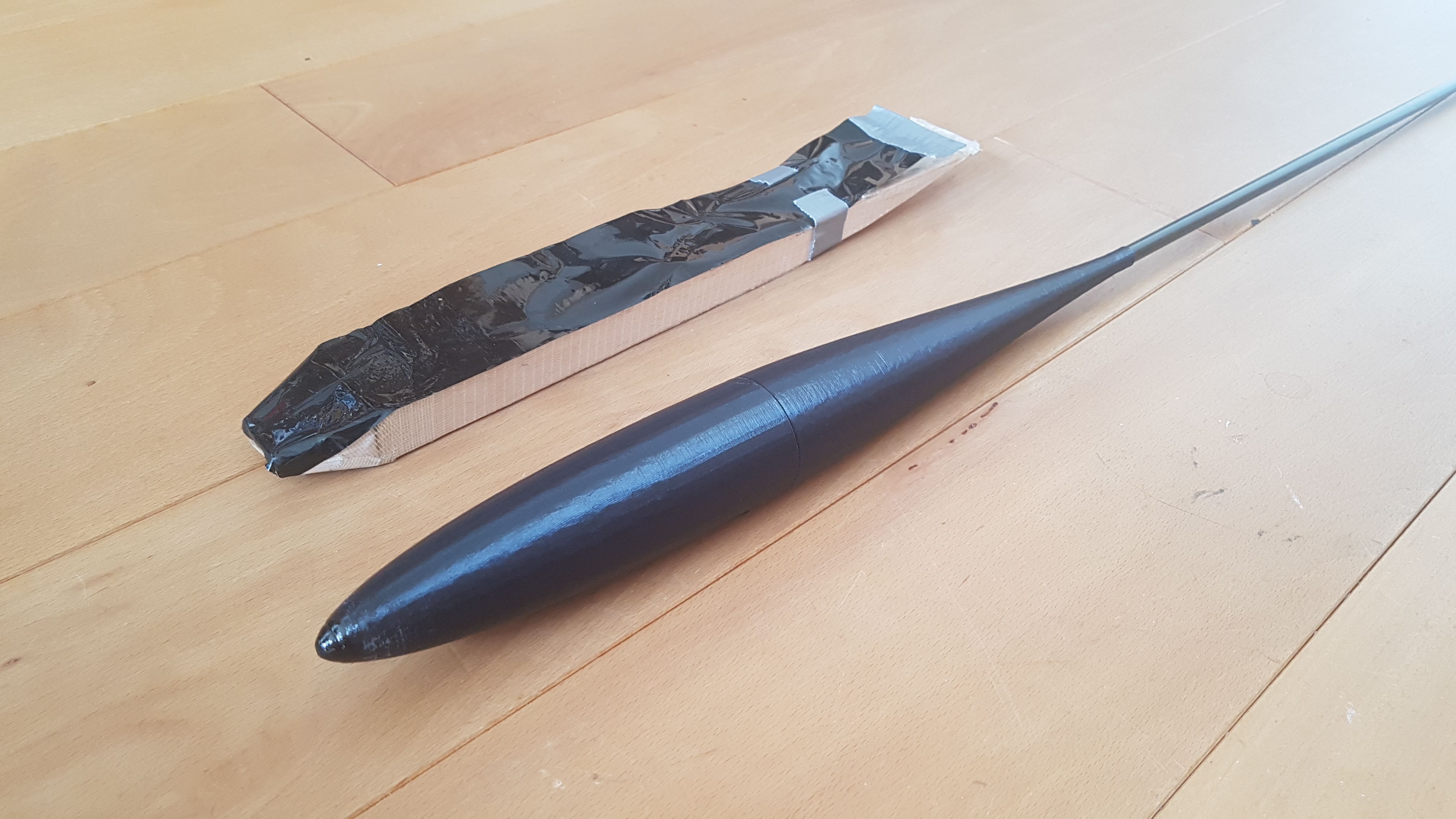 DLG glider fuselage