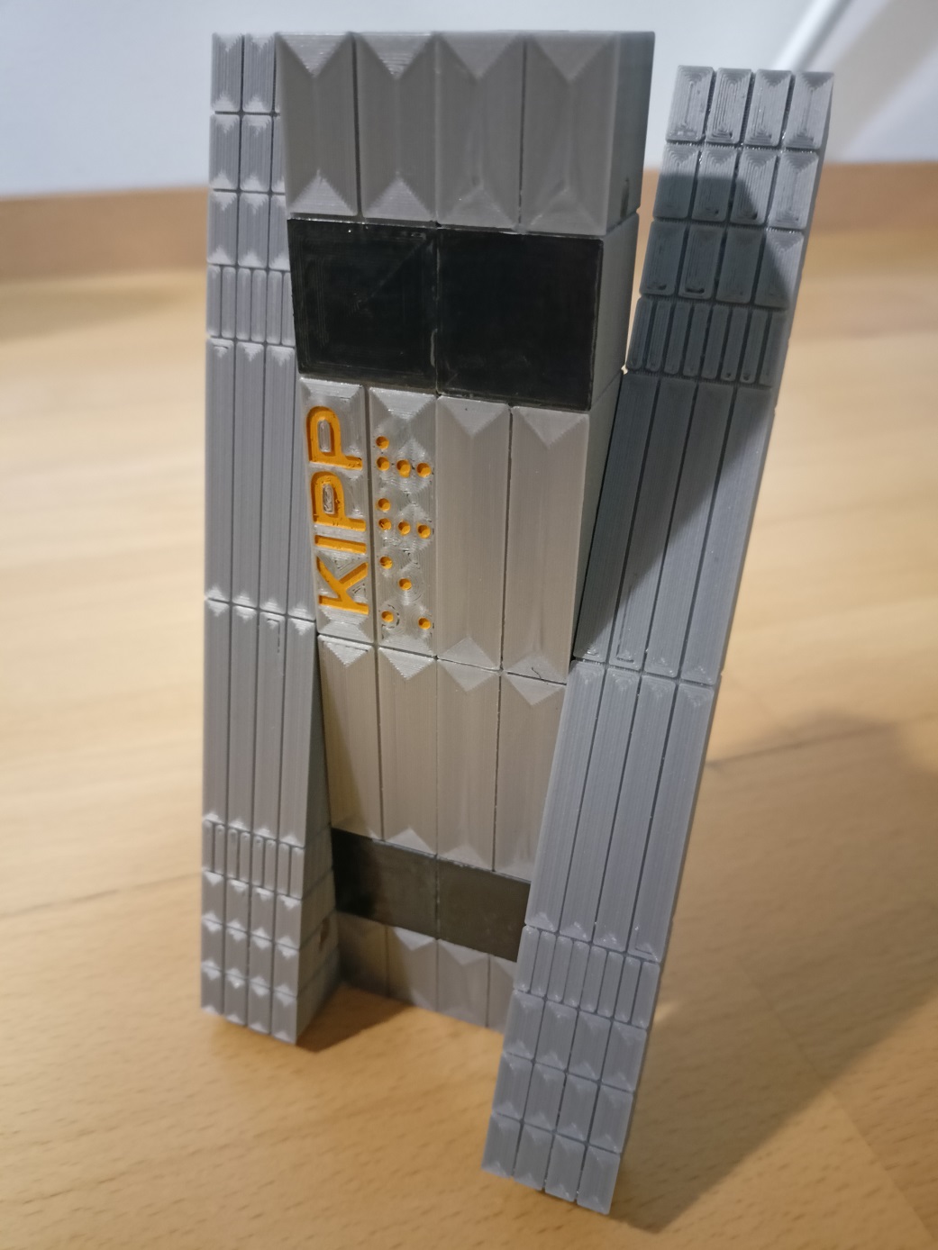 Robots from Interstellar (CASE, TARS, KIPP & PLEX)