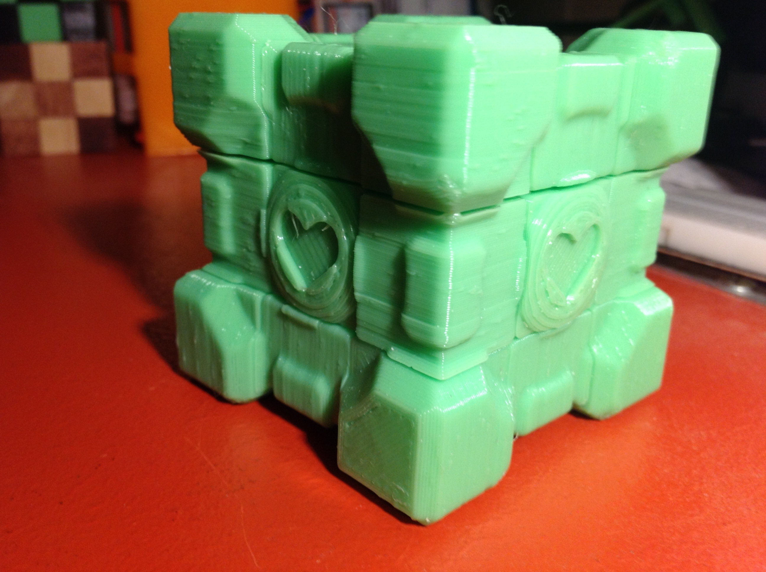 Companion Cube Brain Teaser