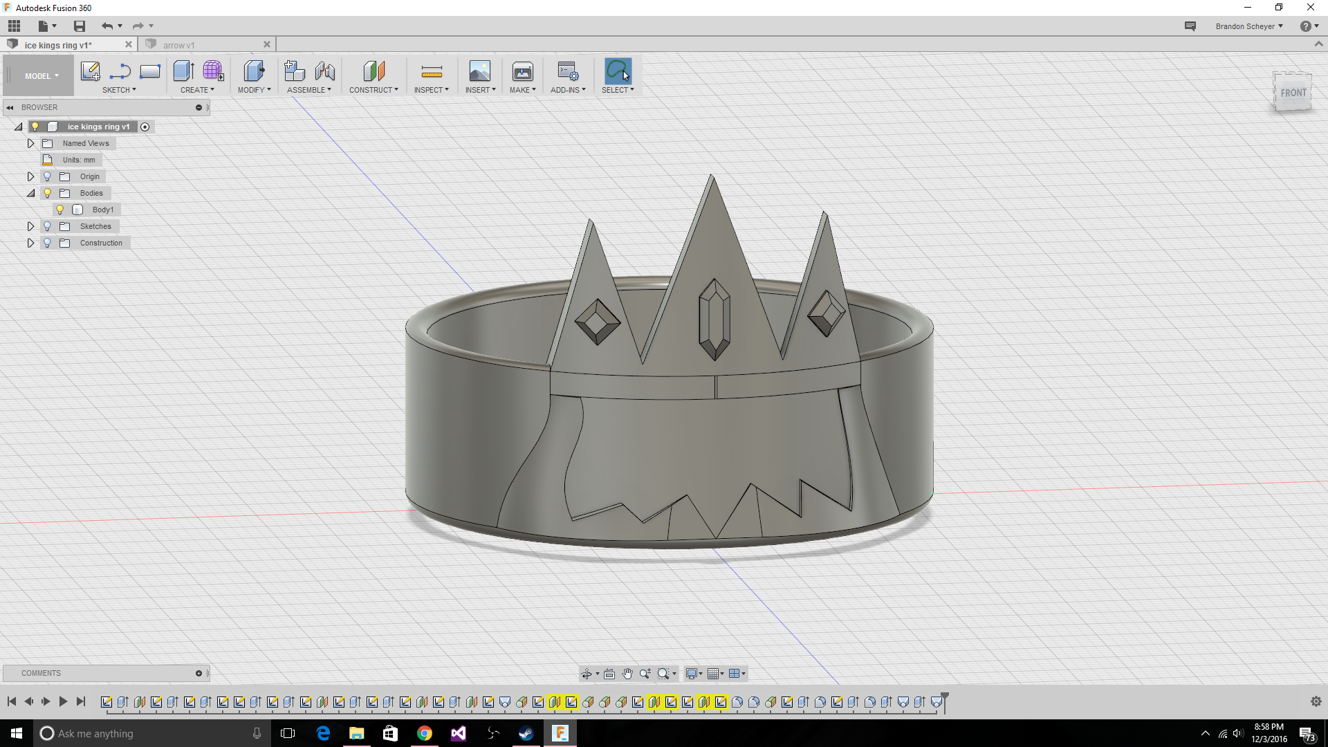 Ice Kings Ring