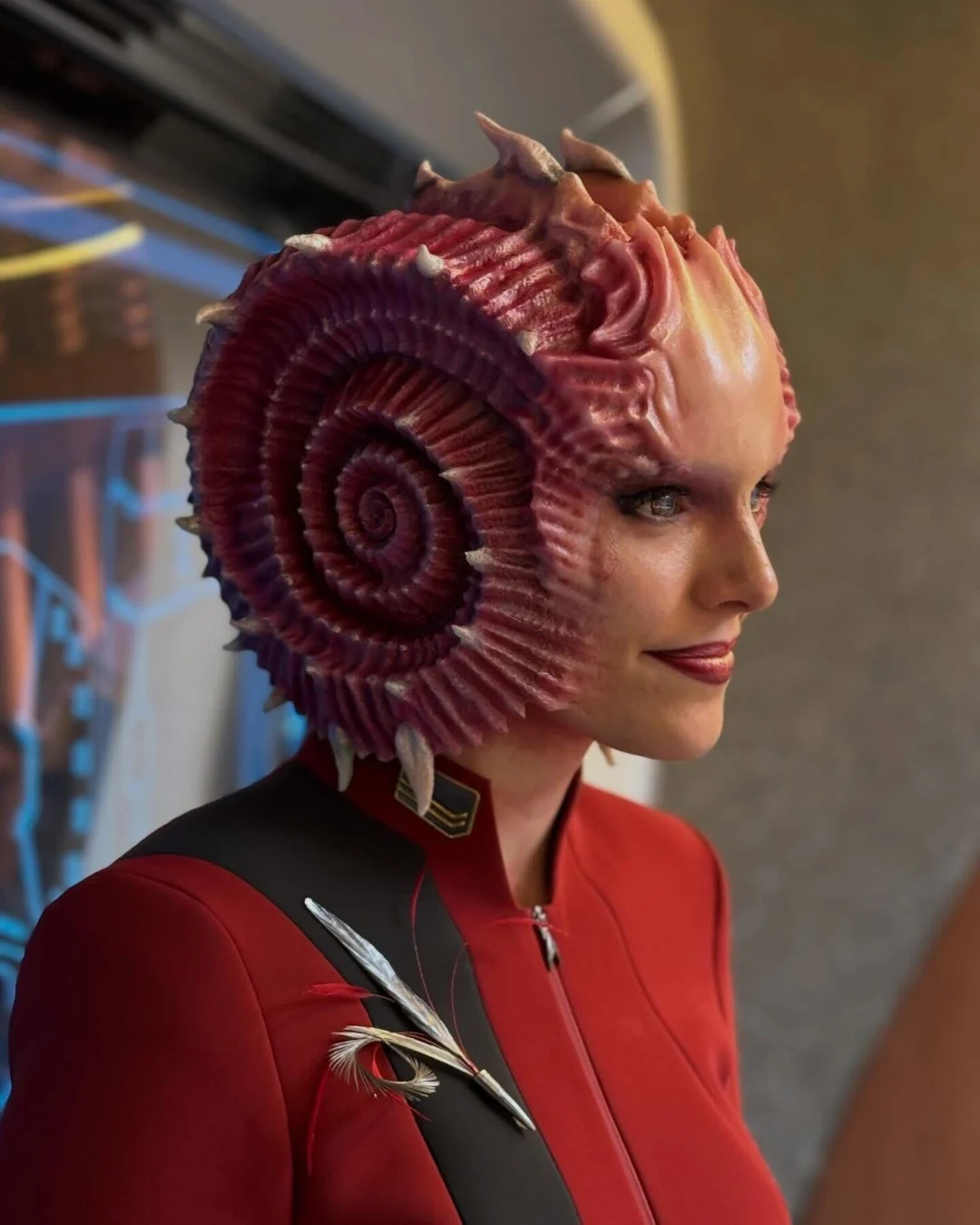 Diva Groote figure head- Starfleet Academy