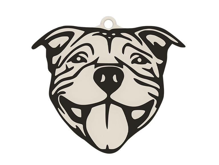Pitbull kaychain