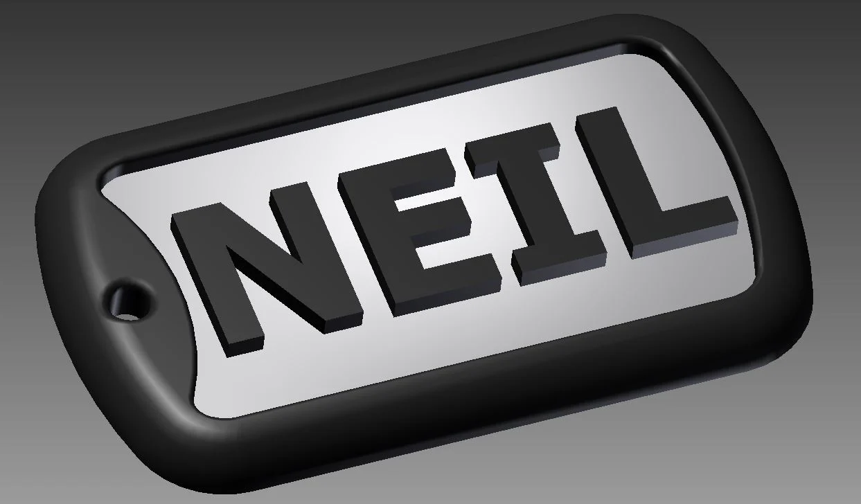 Dog Tag with your name