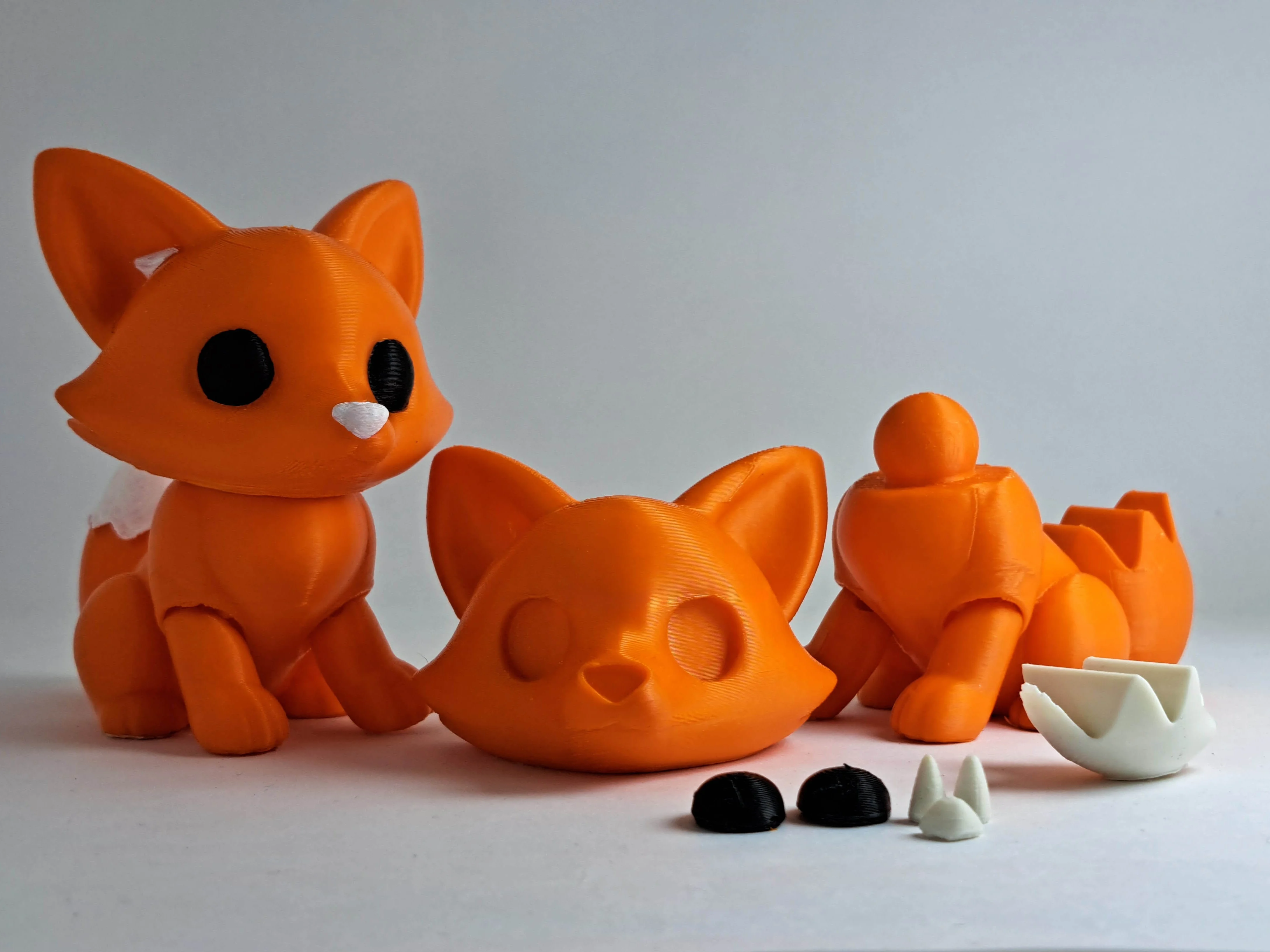 Flexi Cute Fox - Articulated NO AMS NO Supports