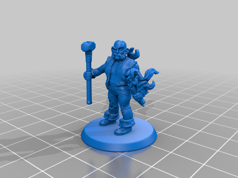 Buff Dwarf Wizard