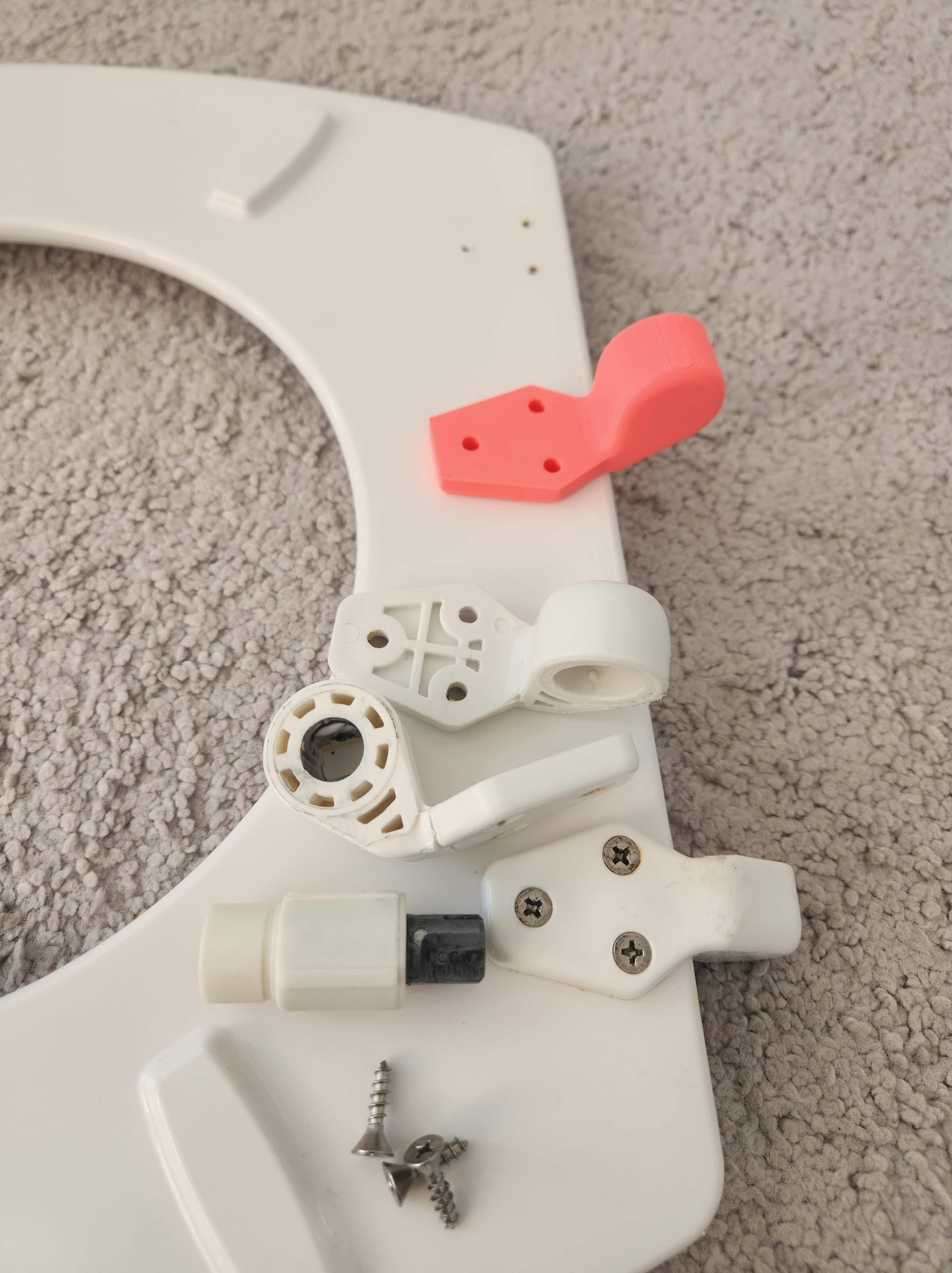 Toilet Seat Lid Hinge Piece