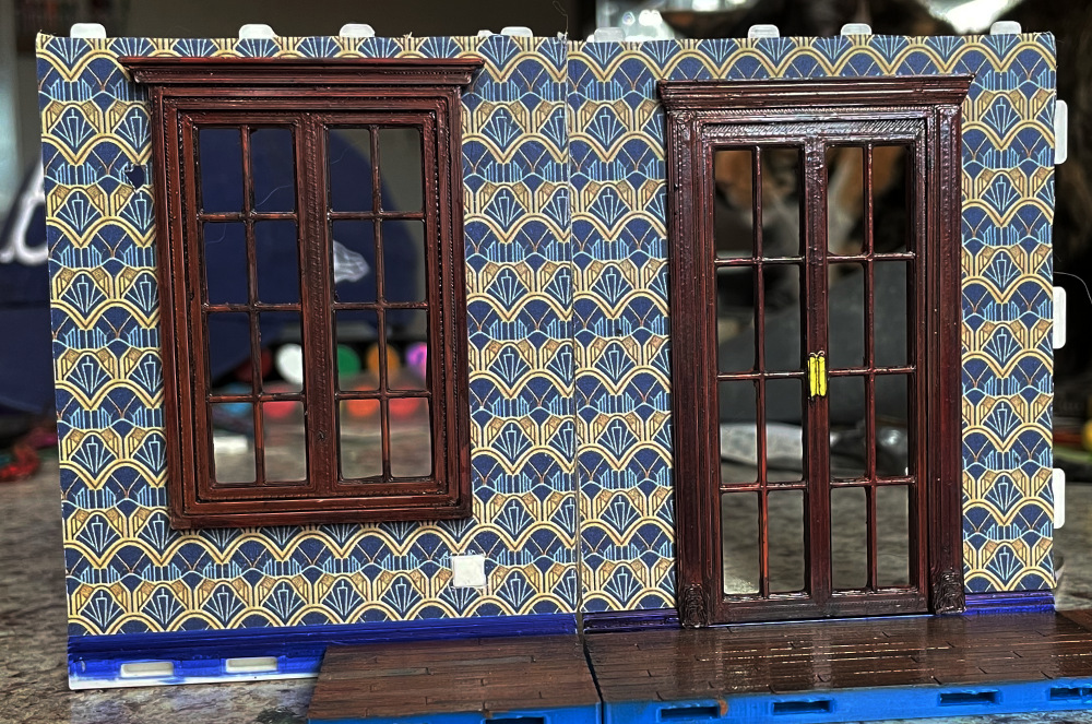 Auntie Fa's Interior Block Set 2: French Door and Window