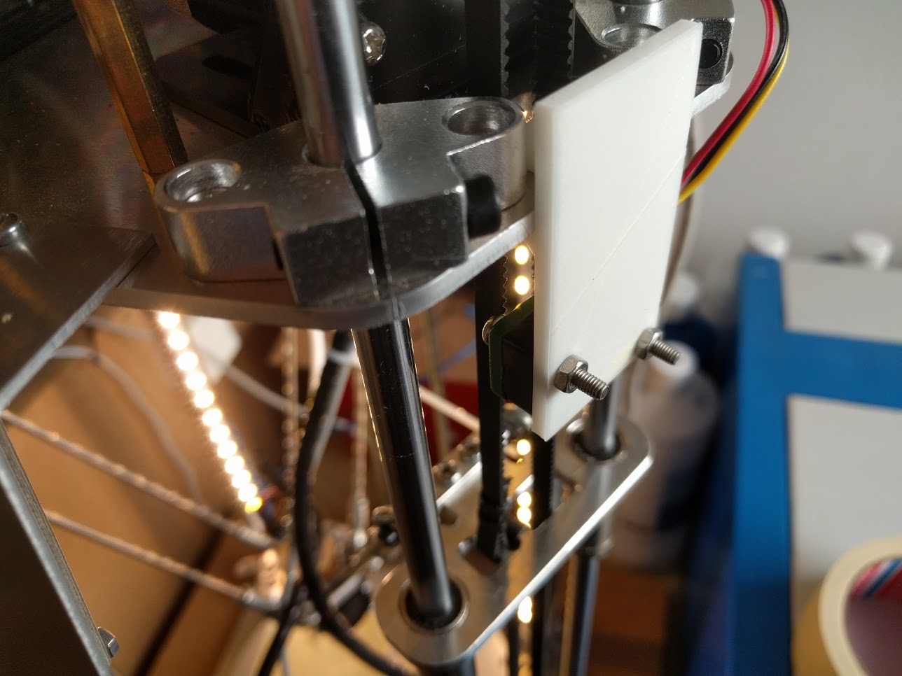 Endstop bracket for 3KU Delta Printer