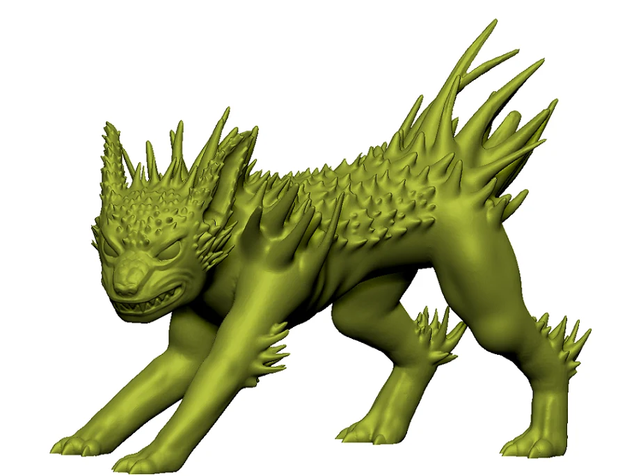 Jolteon Hedgehog Dog like creature