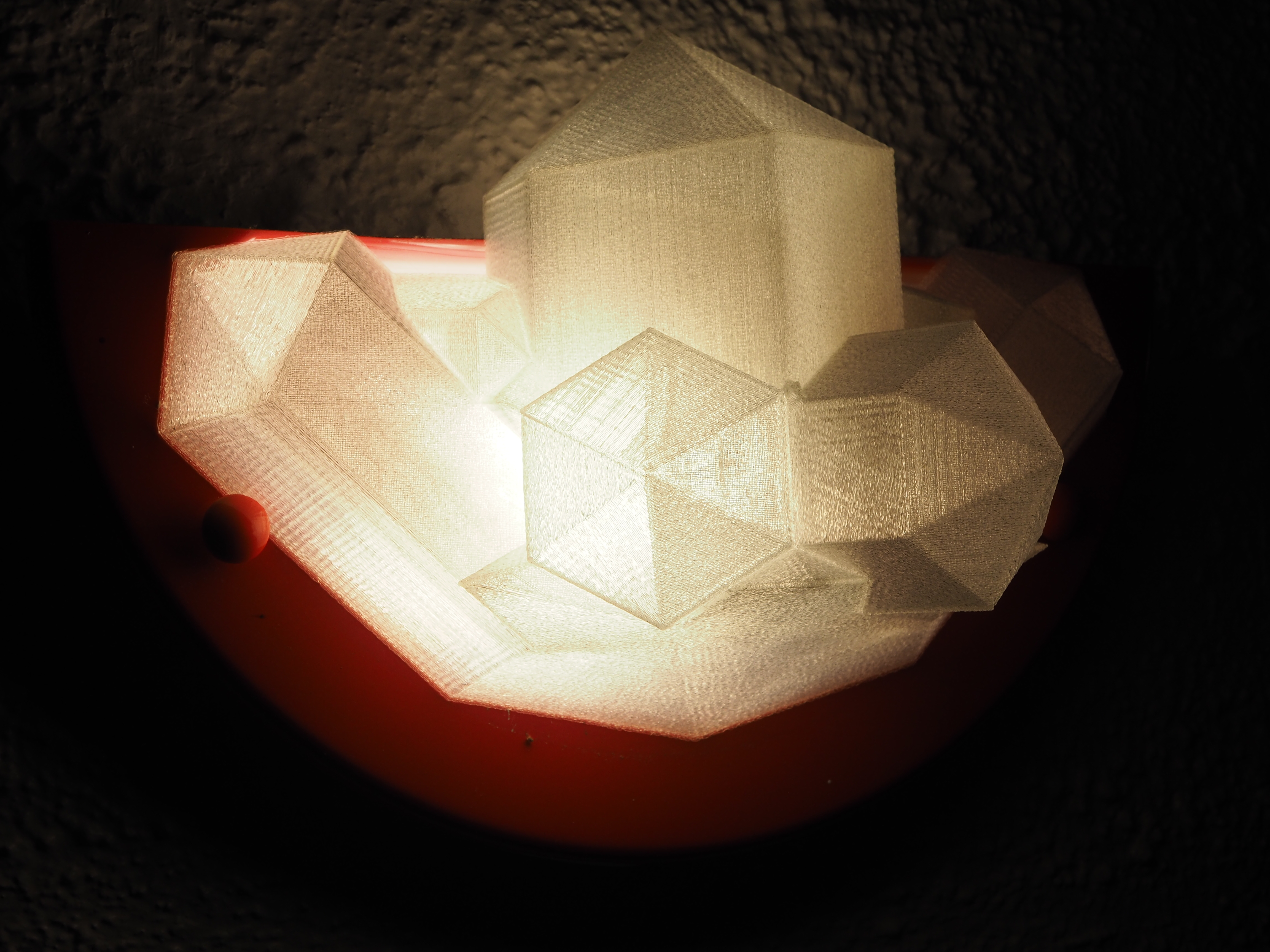 cristal wall lampshade/abat jour mural cristal